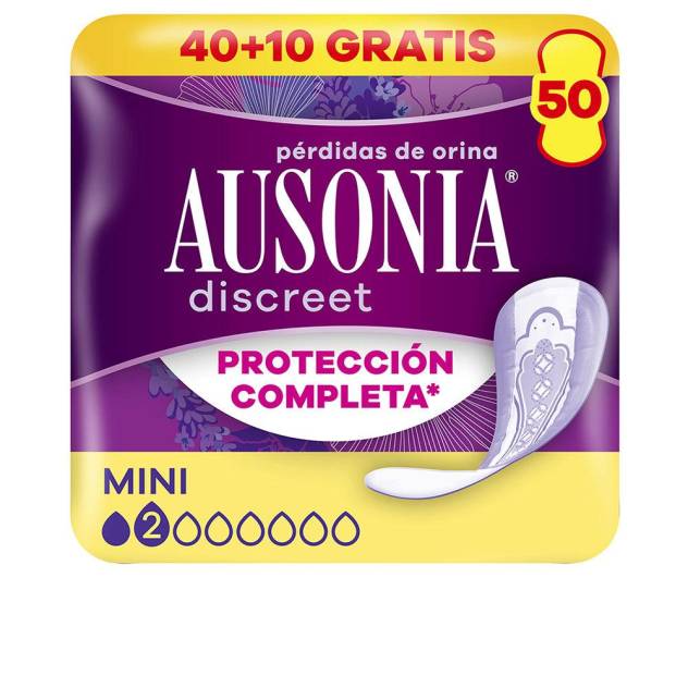 AUSONIA DISCREET compresas incontinencia mini 50 u