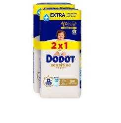 DODOT SENSITIVE EXTRA talla 4 pañales 10-15 kg 96 u