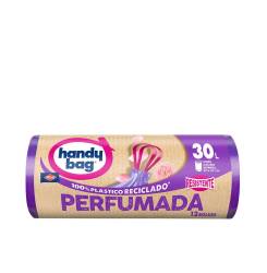 HANDY BAG PERFUMADA bolsa basura resistente 30 litros 12 u