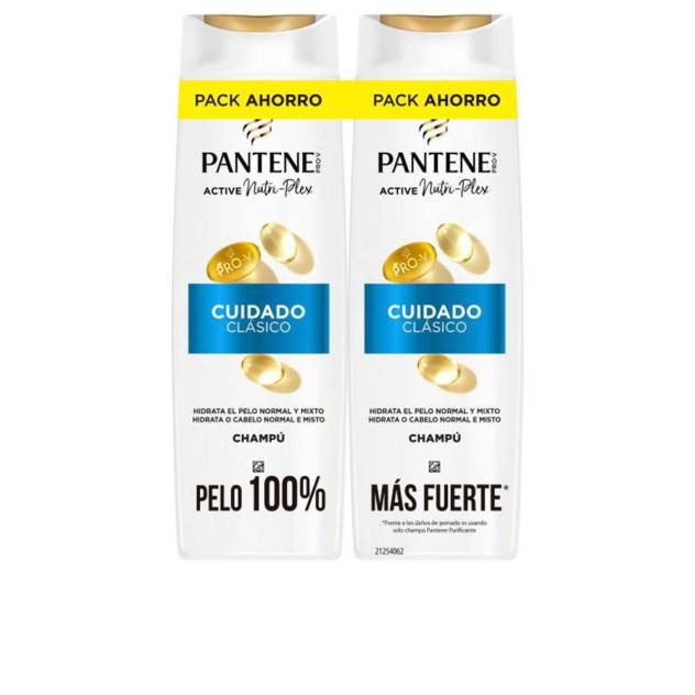 PANTENE CUIDADO CLÁSICO CHAMPÚ LOTE 2 x 325 ml