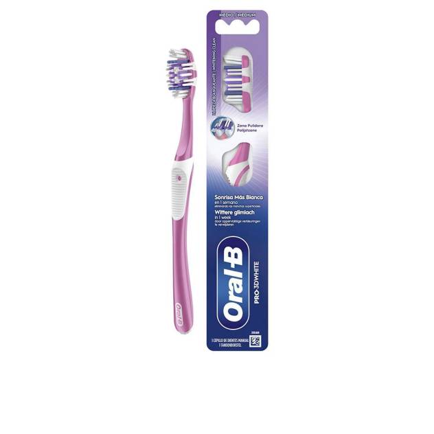 PRO-3DWHITE cepillo dental 40 #medio