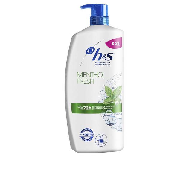 H&S MENTHOL FRESH champú anticaspa dosificador 1000 ml