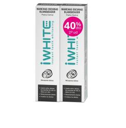 PASTA DENTAL machas oscuras blanqueador pack 2 x 75 ml