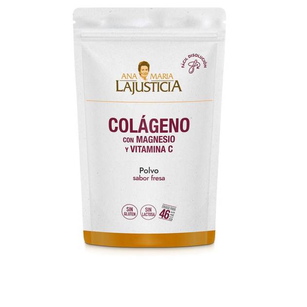 COLÁGENO CON MAGNESIO + VITAMINA C en polvo #fresa 350 gr