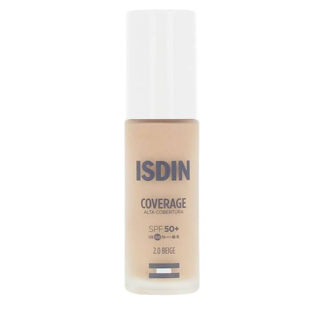 Fond de ten cu acoperire medie spre mare ISDIN COVERAGE SPF50+ 2.0 beige 30 g