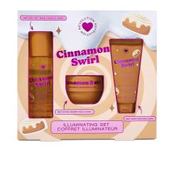I HEART REVOLUTION CINNAMON SWIRL BAÑO Y CUERPO ESTUCHE 3 pz