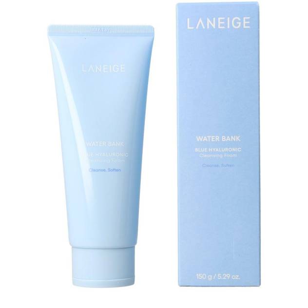 WATER BANK espuma limpiadora hialurónica azul 150 gr WATER BANK espuma limpiadora hialurónica azul 150 gr