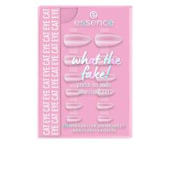 WHAT THE FAKE! UÑAS POSTIZAS ESTUCHE #02-Cat Eye 6 pz
