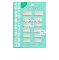 WHAT THE FAKE! UÑAS POSTIZAS ESTUCHE #04-Bare White 6 pz