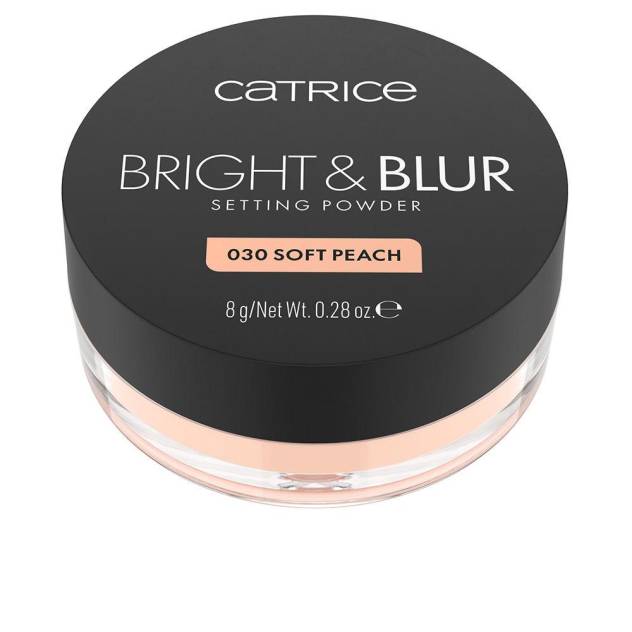BRIGHT & BLUR polvos fijadores sueltos #030-Soft Peach 8 gr
