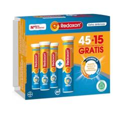 REDOXON EXTRA DEFENSAS comprimidos efervescentes 45 + 15 60 u