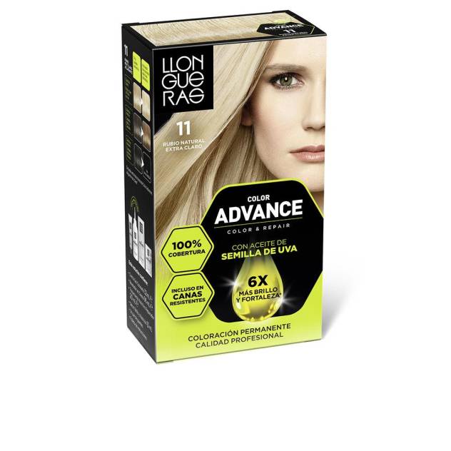 COLOR ADVANCE #11-rubio natural extra claro 1 u COLOR ADVANCE #11-rubio natural extra claro 1 u