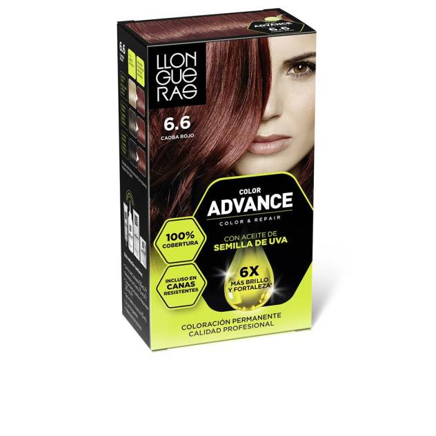 COLOR ADVANCE #6,6-caoba rojo intenso 1 u COLOR ADVANCE #6,6-caoba rojo intenso 1 u
