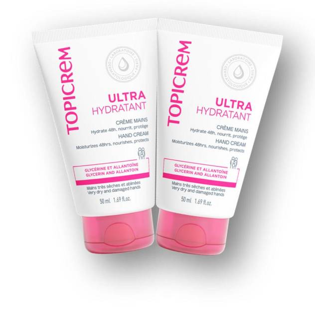 Set Crema de maini cu efect reparator TOPICREM UH 2 buc