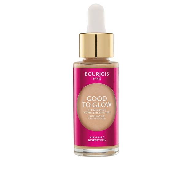 Iluminator cu Glow Natural si efect radiant pentru ten si decolteu Bourjois GOOD TO GLOW 2 fair light 30 ml