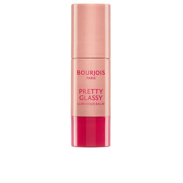 Balsam iluminator stick Bourjois PRETTY GLASSY Beige Bliss bej cald cu subton piersica/auriu 5 g