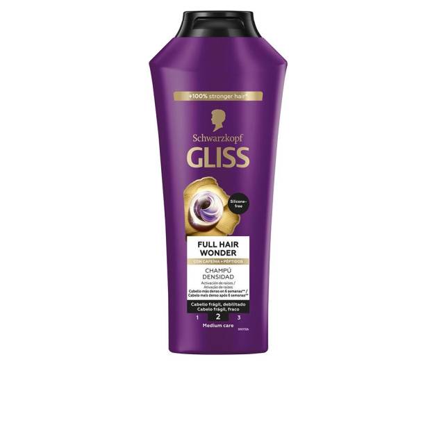 GLISS FULL HAIR WONDER champú densidad 400 ml
