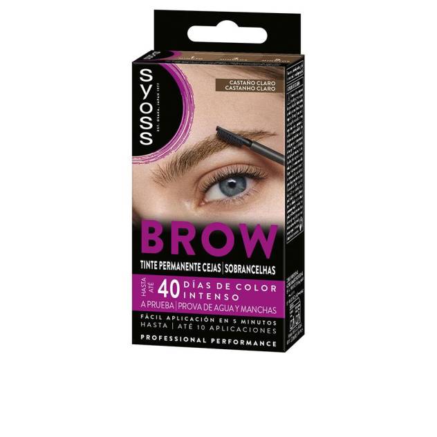 BROW TINT permanente cejas #Castaño Claro 1 u