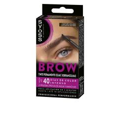 BROW TINT permanente cejas #Castaño Oscuro 1 u