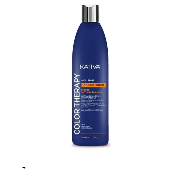 KATIVA COLOR THERAPY ANTI EFECTO ANARANJADO acondicionador 355 ml KATIVA COLOR THERAPY ANTI EFECTO ANARANJADO acondicionador 355 ml