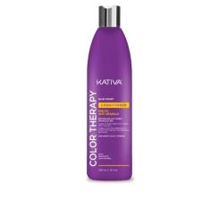 KATIVA COLOR THERAPY BLUE VIOLET ANTI EFECTO AMARILLO acondicionador 355 ml
