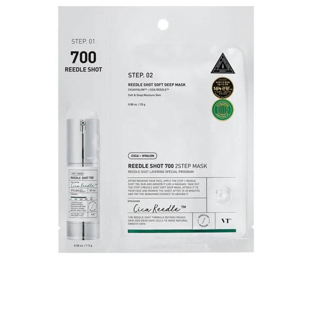 VT REEDLE SHOT 700 2-STEP mascarilla con microagujas 25 gr VT REEDLE SHOT 700 2-STEP mascarilla con microagujas 25 gr