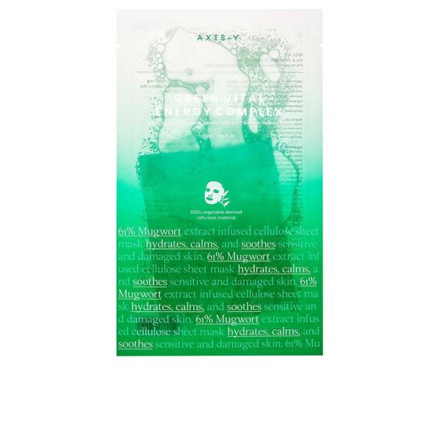 MUGWORT GREEN VITAL ENERGY COMPLEX SHEET mascarilla 27 ml MUGWORT GREEN VITAL ENERGY COMPLEX SHEET mascarilla 27 ml