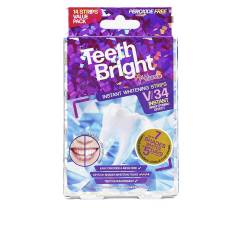 TEETH BRIGHT tiras dentales blanqueadoras 14 u