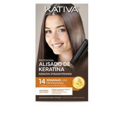 KATIVA PROFESIONAL ALISADO BRASILEÑO KERATINA ESTUCHE 4 pz