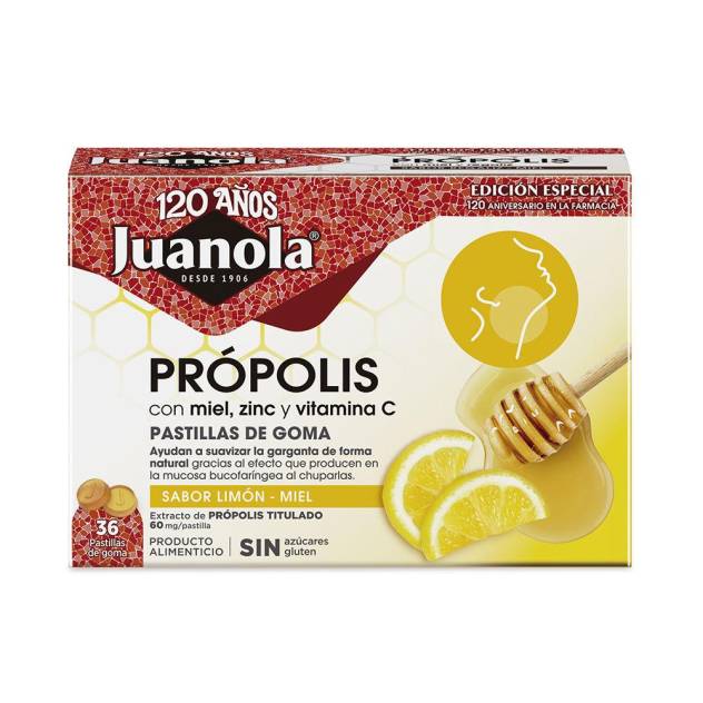 PRÓPOLIS LIMÓN MIEL gummies 36 u