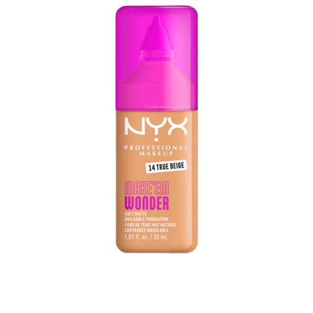 MAKE'EM WONDER foundation #14-True Beige 30 ml