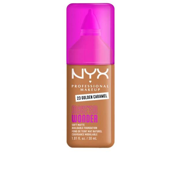 MAKE'EM WONDER foundation #23-Golden Caramel 30 ml
