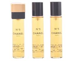 Nº 5 eau de toilette recargas vaporizador para el bolso 3 x 20 ml