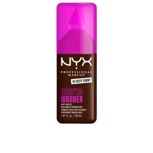 MAKE'EM WONDER foundation #Deep Ebony 30 ml