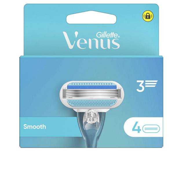 GILLETTE VENUS SMOOTH cargador 4 recambios