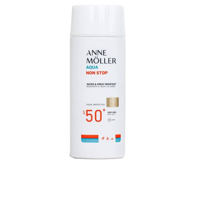 AQUA NON STOP resistente al agua y al sudor glow fluid SPF50+ 75 ml AQUA NON STOP resistente al agua y al sudor glow fluid SPF50+ 75 ml