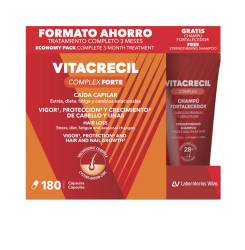 VITACRECIL COMPLEX FORTE cápsulas + champú 2 u