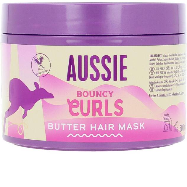 AUSSIE BOUNCY CURLS butter hair mask 500 ml