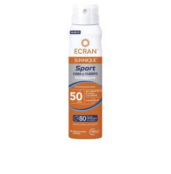ECRAN SUNNIQUE SPORT bruma cara y cuerpo 75 ml