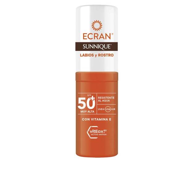 ECRAN SUNNIQUE labios y rostro stick SPF50+ 8 ml