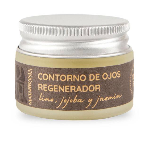 CONTORNO DE OJOS REGENERADOR BIO lino, jojoba y jazmín 15 ml