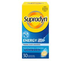 SUPRADYN ENERGY 50+ comprimidos efervescente 30 u