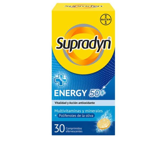SUPRADYN ENERGY 50+ comprimidos efervescente 30 u SUPRADYN ENERGY 50+ comprimidos efervescente 30 u