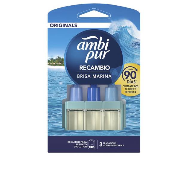 3VOLUTION ambientador recambio #brisa marina 20 ml 3VOLUTION ambientador recambio #brisa marina 20 ml