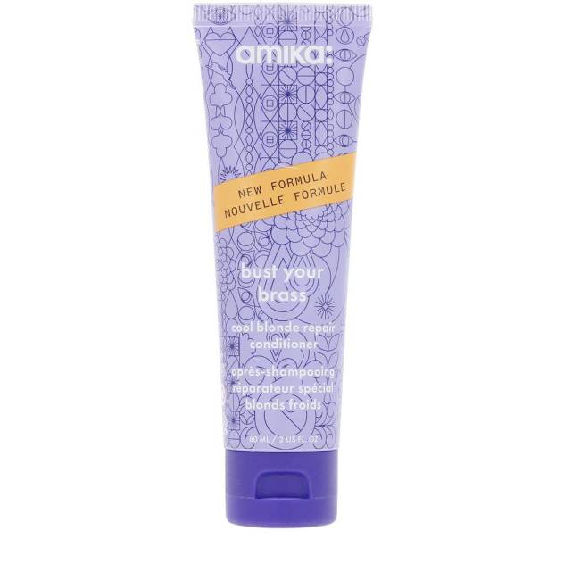 BUST YOUR BRASS acondicionador reparador cabello rubio 60 ml