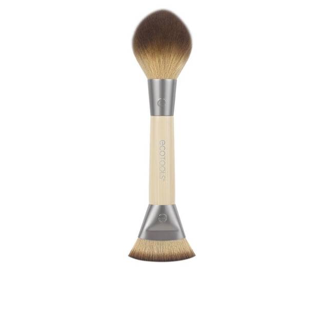 SCULPT + BRONZE brocha dúo para contorno y bronceador 1 u