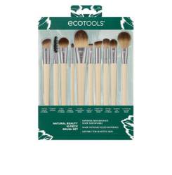 BROCHAS MAQUILLAJE NATURAL BEAUTY ESTUCHE 10 pz