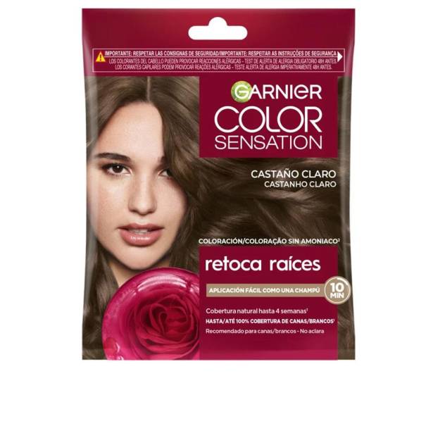 COLOR SENSATION coloración tono sobre tono champú #5.0-Castaño Claro 1 u COLOR SENSATION coloración tono sobre tono champú #5.0-Castaño Claro 1 u