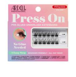ARDELL PRESS ON pre-glued underlash extensions #wispies volume 12 u