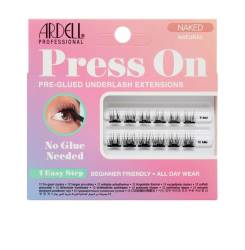 ARDELL PRESS ON pre-glued underlash extensions #naked natural 12 u